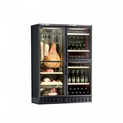Шкаф для вина и продуктов IP Industrie DE 2503 CF X