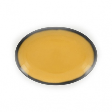 Блюдо овальное RAK Porcelain LEA Yellow 32 см (желтый цвет)