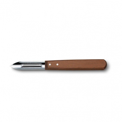 Нож для чистки овощей (овощечистка) дерев. ручка Victorinox