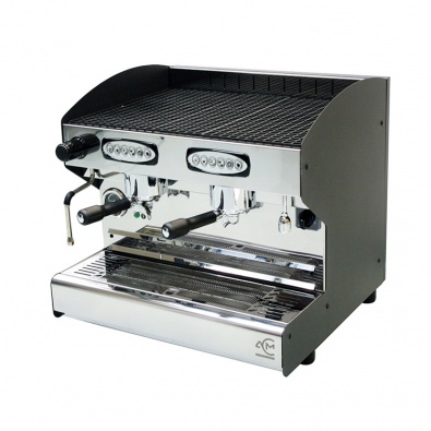 Кофемашина автоматическая с 2 группами под высокие чашки ACM Rounder 2 GR Compatta NERO (ACMRD002CN+high cup)