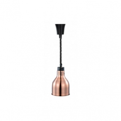 Лампа тепловая подвесная медного цвета Kocateq DH637RB NW